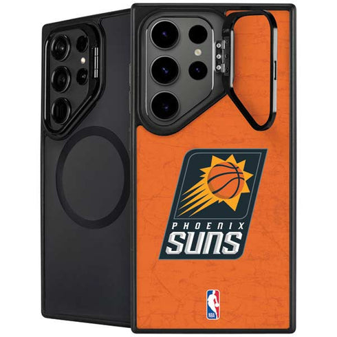 NBA Phoenix Suns Distressed Galaxy S25 Ultra Kickstand Case